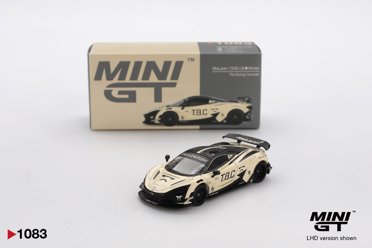 ミニカー MINIGT McLarenLBWK&theboring pullbackcar Mini GT - McLaren 720S LB☆Works The Boring Concept 2024 - Scale 1