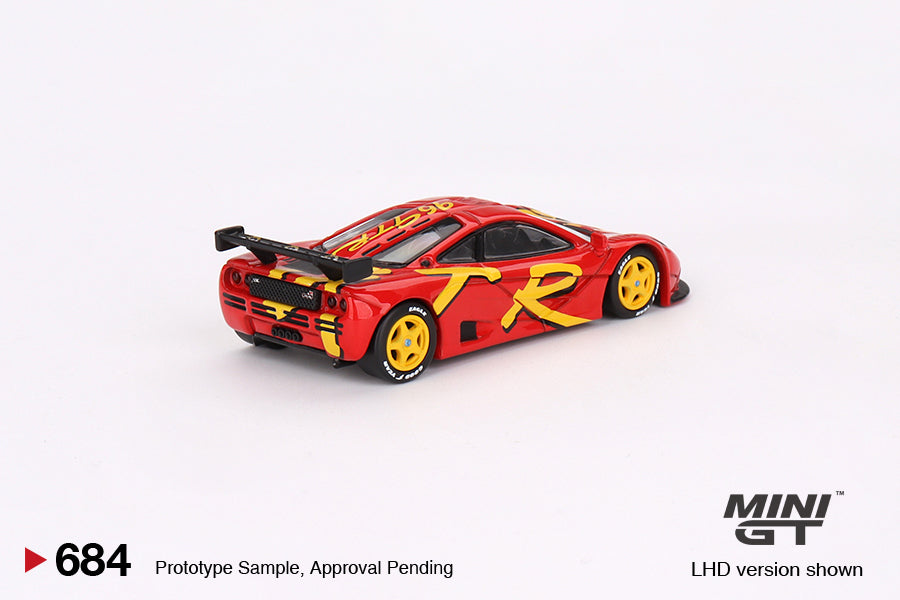 Mini GT - McLaren F1 GTR 1996 Presentation - Scala 1/64 MGT00684