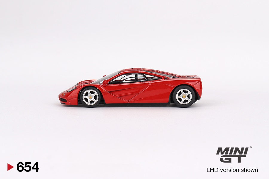 Mini GT - McLaren F1 Red - Scala 1/64 MGT00654