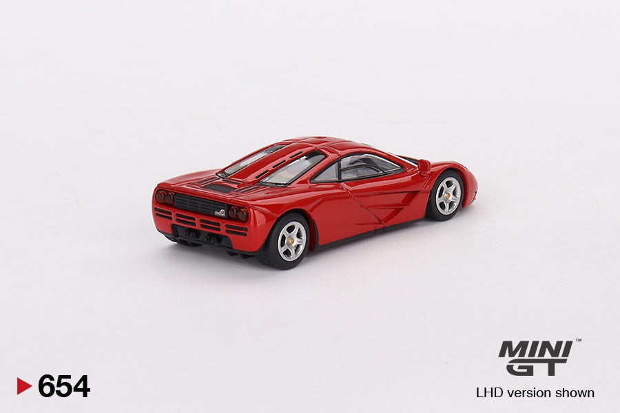 Mini GT - McLaren F1 Red - Scala 1/64 MGT00654