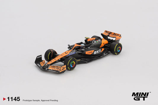[PRÉCOMMANDE] - Mini GT - McLaren MCL38 #4 Lando Norris F1 2024 GP de Hongrie 2e place - Échelle 1-64 MGT01145-L