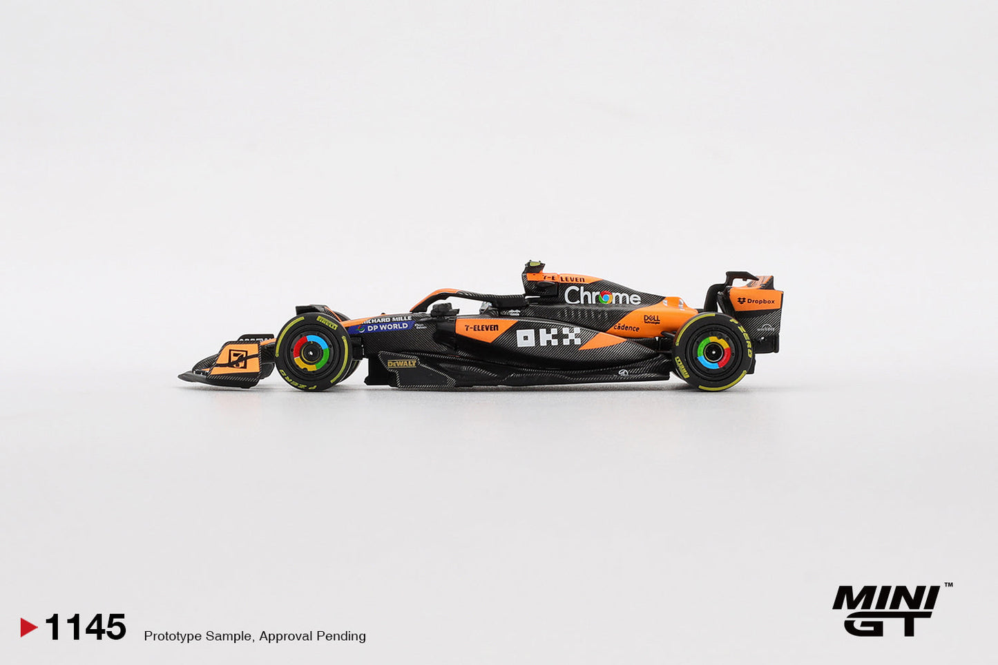 [PRÉCOMMANDE] - Mini GT - McLaren MCL38 #4 Lando Norris F1 2024 GP de Hongrie 2e place - Échelle 1-64 MGT01145-L