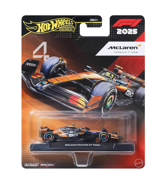 Hot Wheels Premium - McLaren MCL39 F1 2025 Lando Norris #4 - Formula 1 - Scala 1/64