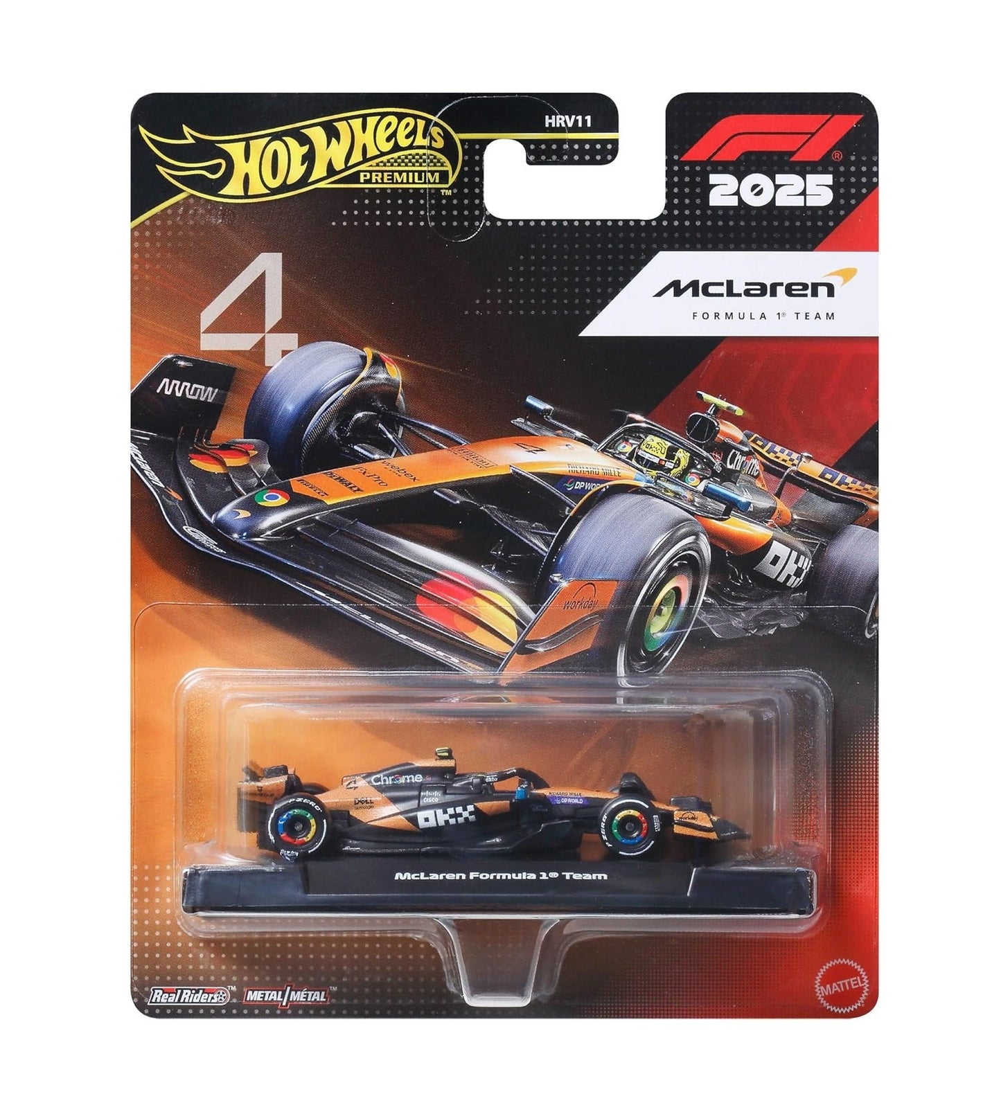 Hot Wheels Premium - Set 5 Modelli 2025 - Formula 1 - Scala 1/64