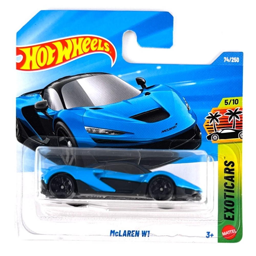 Hot Wheels - McLaren W1 - HW Exoticars 5/10 - Échelle 1/64 Approx.
