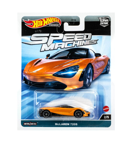 Hot Wheels Premium - McLaren 720S Speed Machine - Scale 1/64