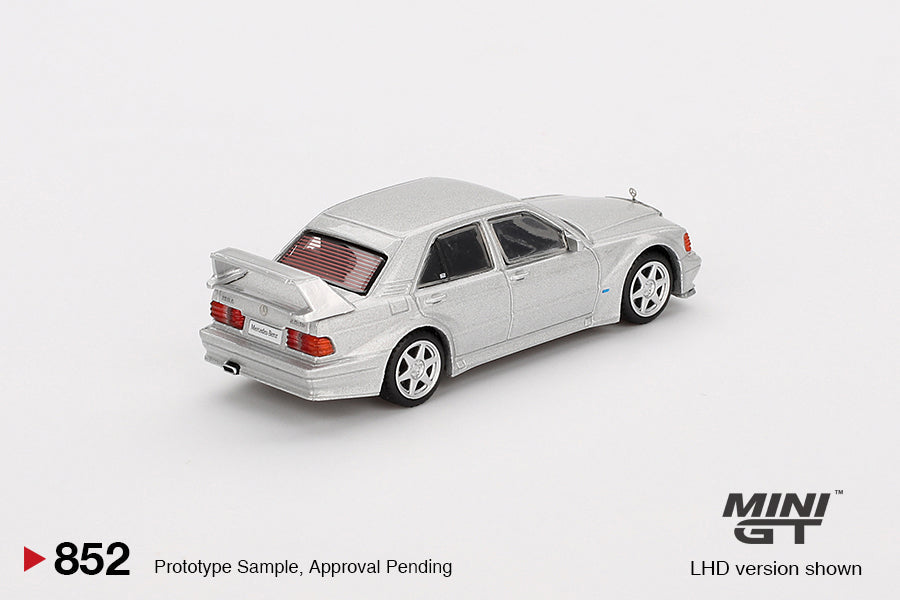 Mini GT - Mercedes-Benz 190E 2.5-16 Evolution II Astral Silver - Scala 1/64 MGT00852-L