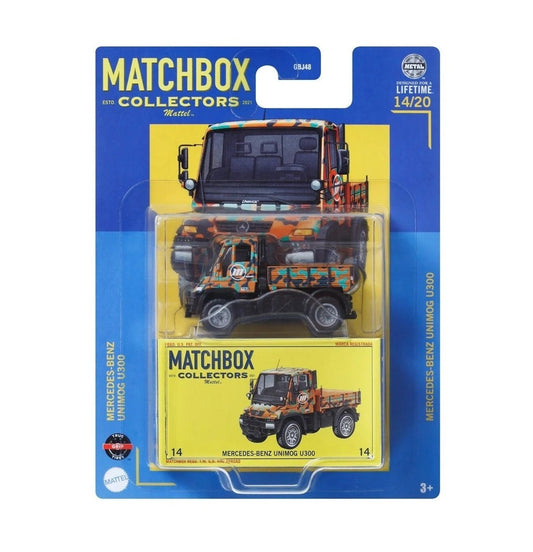 Matchbox Collectors - 1980 Mercedes-Benz Unimog U300 14/20 - Scale 1/64 Approximately