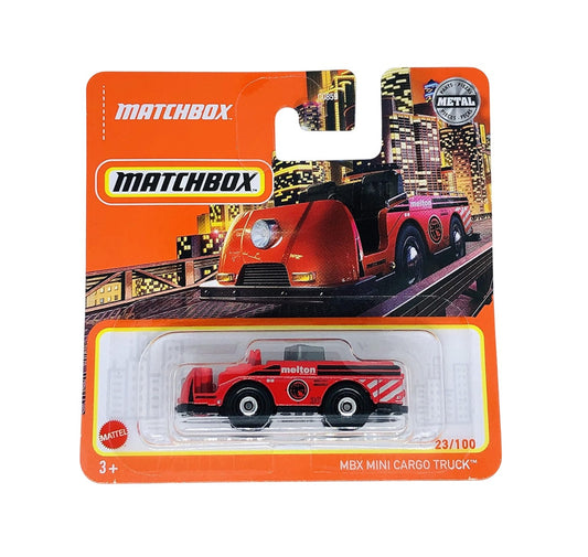 Matchbox - Mini Cargo Truck Red #23 - Scale 1/64 Approx