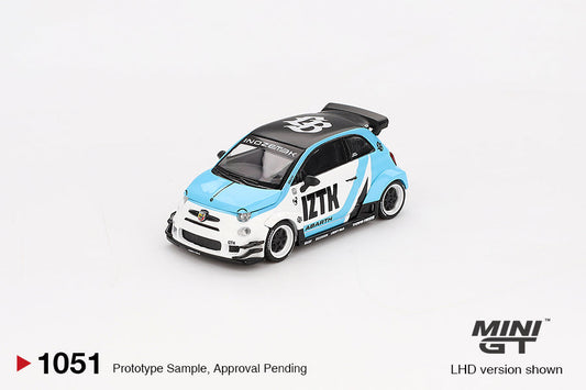 [PRE-ORDER] Mini GT - Abarth 595 LB-WORKS x Abas Works IZTK 2024 - Scale 1/64 MGT01051-L