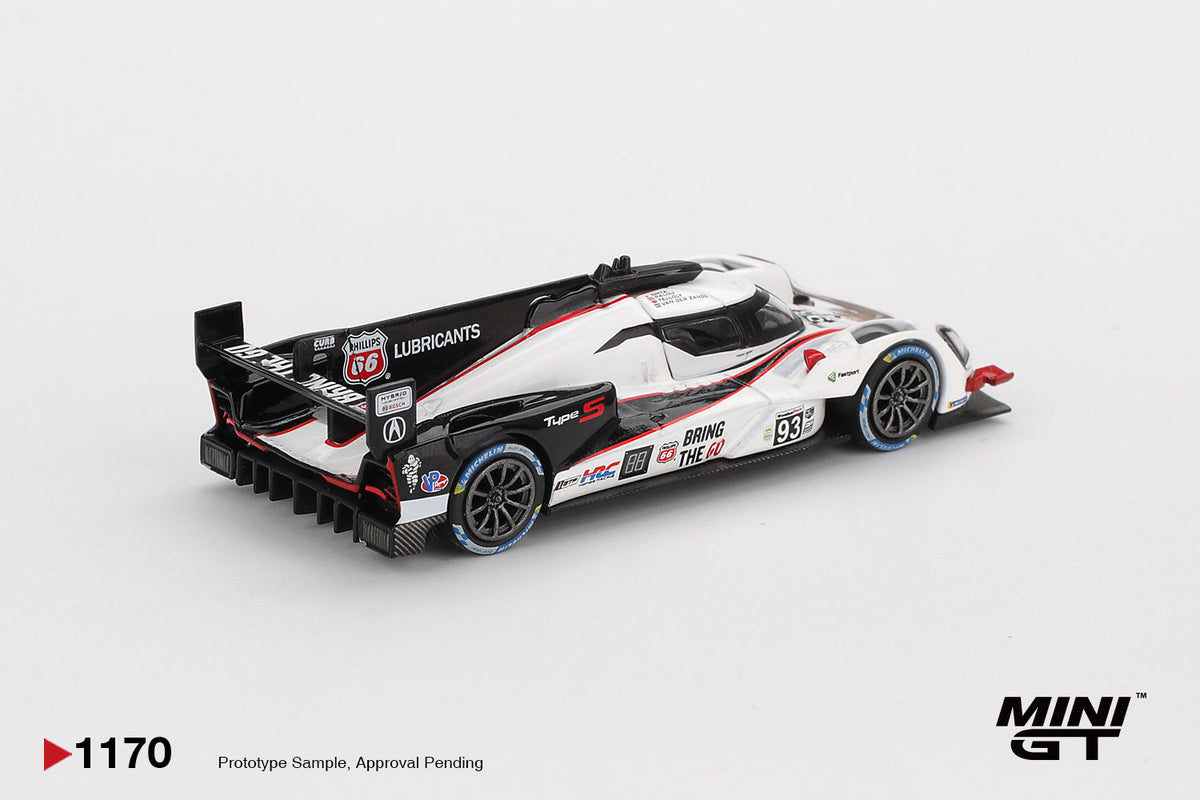 Mini GT - Acura ARX-06 GTP #93 Acura Meyer Shank Racing Daytona 24 Hrs 2025 - Scala 1/64 MGT01170-BL Blister Packaging