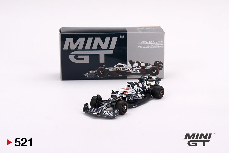 Mini GT - AlphaTauri AT03 #22 Yuki Tsunoda 2022 F1 - Scale 1/64 MGT00521