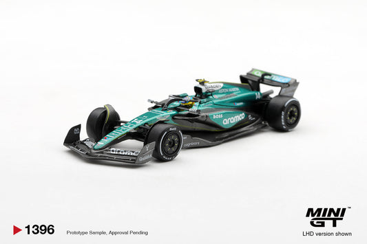 [PRE-ORDER] Mini GT - Aston Martin AMR24 #14 Fernando Alonso F1 Las Vegas GP 2024 - Scala 1/64 MGT01396-L