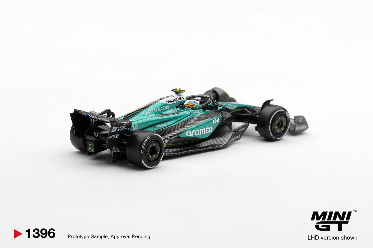 [PRÉCOMMANDE] Mini GT - Aston Martin AMR24 #14 Fernando Alonso F1 Las Vegas GP 2024 - Échelle 1/64 MGT01396-L