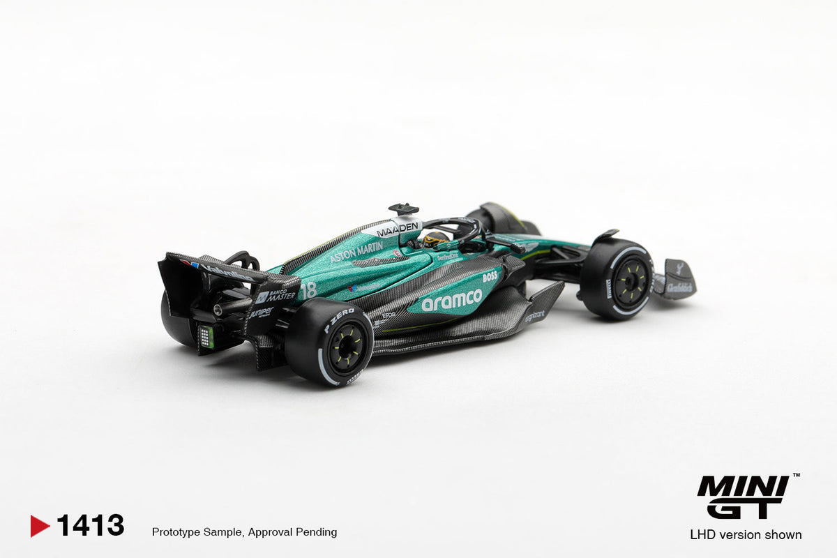 [PRE-ORDER] Mini GT - Aston Martin AMR24 #18 Lance Stroll F1 Las Vegas 2024 - 1/64 Scale MGT01413-L