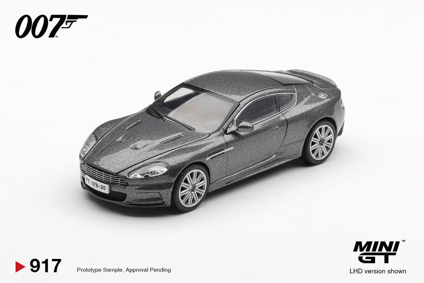 [PRE-ORDER] Mini GT - Aston Martin DBS Casino Royale James Bond 007 movie 2006 - Scala 1-64 MGT00917-007TC Traditional Chinese Blister