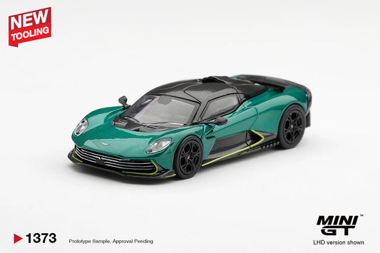 [PRE-ORDER] Mini GT - Aston Martin Valhalla Podium Green 2025 - Scala 1/64 MGT01373-L