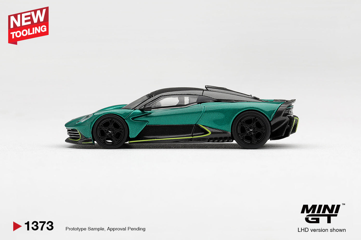 [PRÉCOMMANDE] Mini GT - Aston Martin Valhalla Podium Green 2025 - Échelle 1/64 MGT01373-L