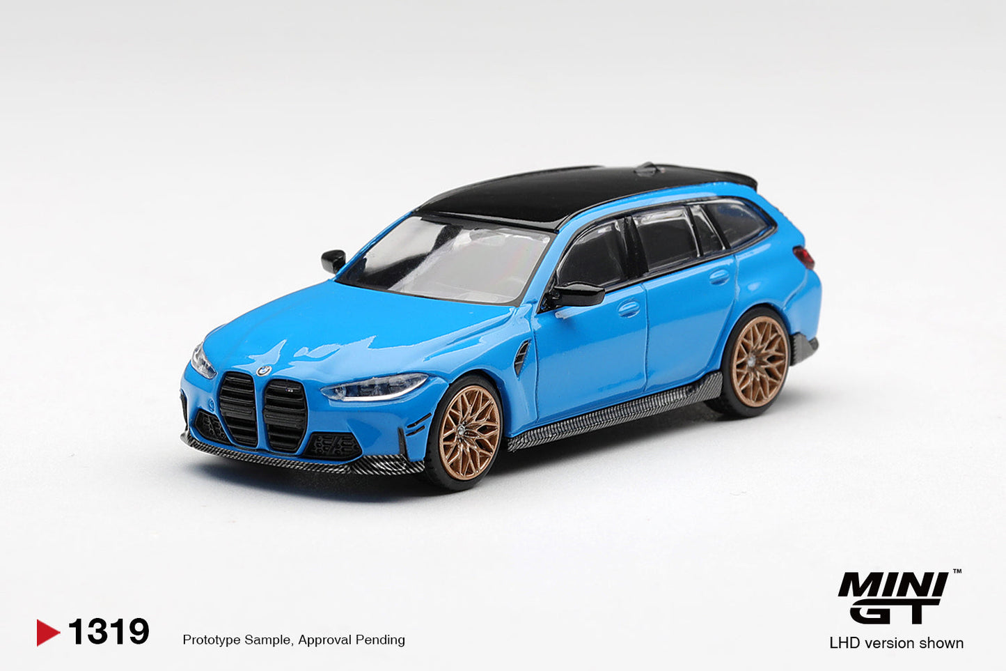[PRE-ORDER] Mini GT - BMW M3 M Performance Touring Riviera Blue 2025 - Scala 1/64 MGT01319-L