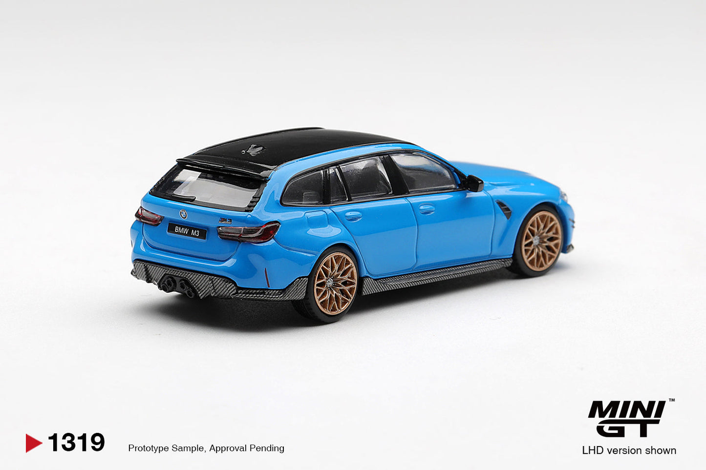 [PRE-ORDER] Mini GT - BMW M3 M Performance Touring Riviera Blue 2025 - Scala 1/64 MGT01319-L