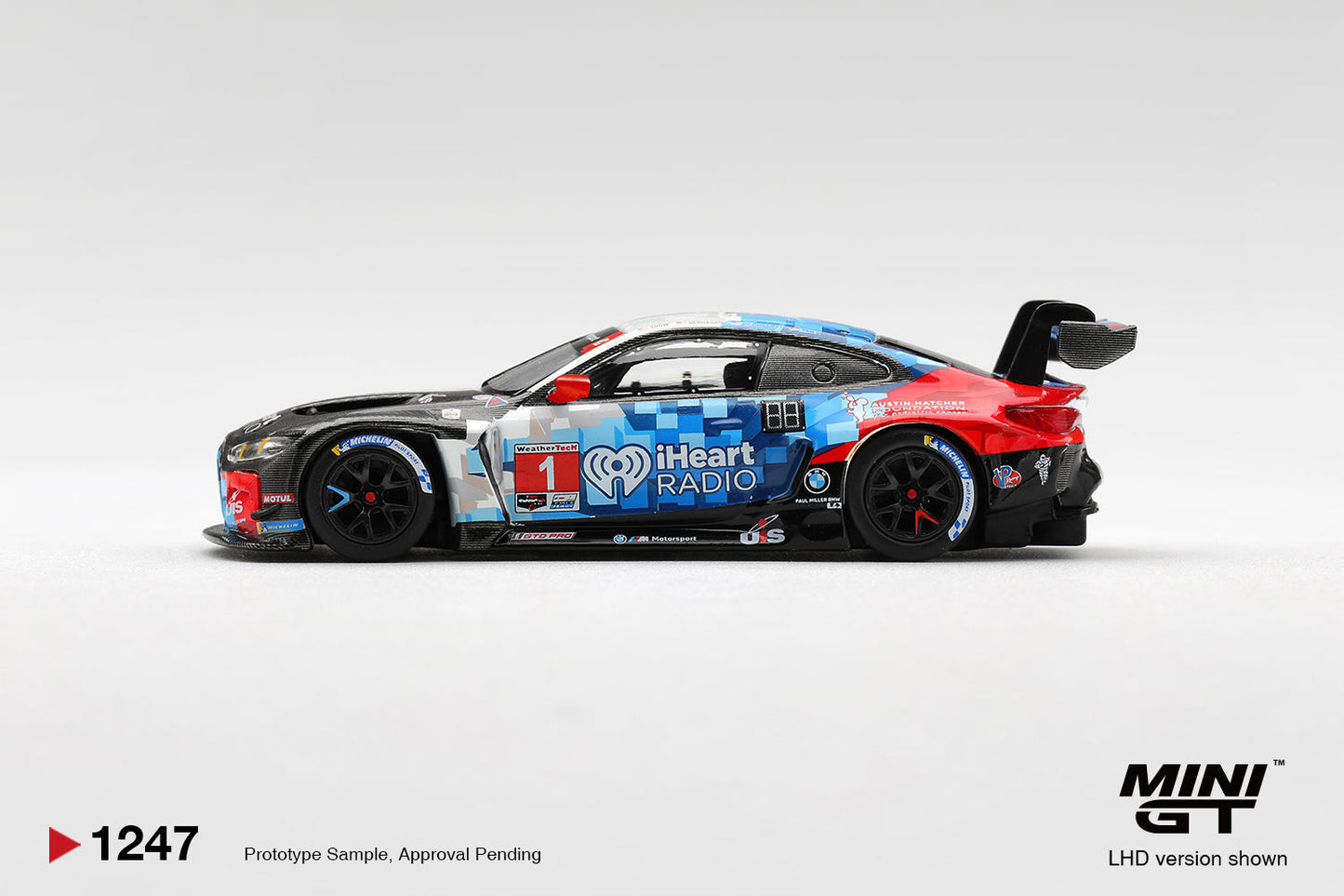 [PRÉCOMMANDE] Mini GT - BMW M4 GT3 EVO #1 Paul Miller Racing 2025 IMSA Daytona 24 Heures - Échelle 1/64 MGT01247-L