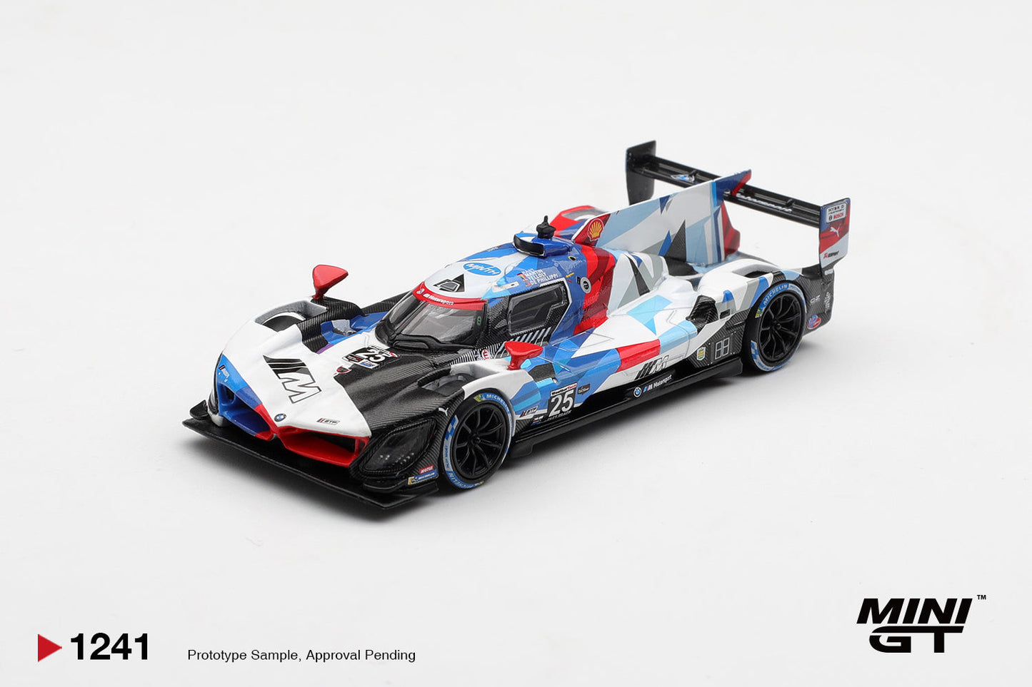 [PRE-ORDER] Mini GT - BMW M Hybrid V8 GTP #25 BMW M Team RLL 2024 IMSA Daytona 24 Hrs - 1/64 Scale MGT01241-L