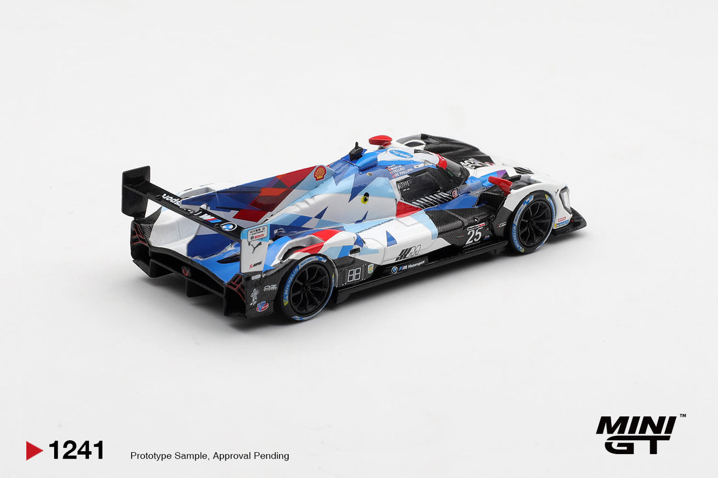 [PRE-ORDER] Mini GT - BMW M Hybrid V8 GTP #25 BMW M Team RLL 2024 IMSA Daytona 24 Hrs - 1/64 Scale MGT01241-L