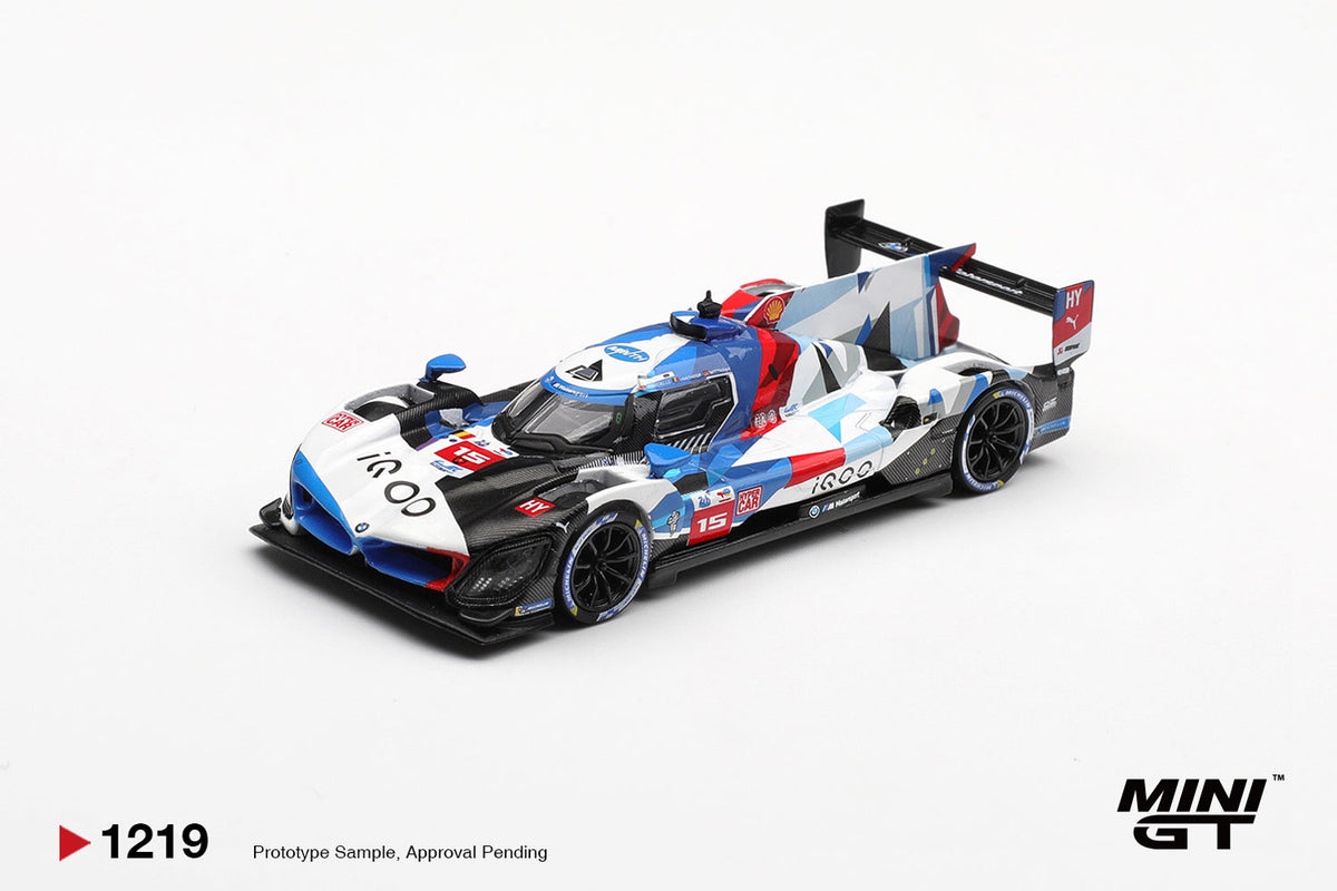 [PRE-ORDER] Mini GT - BMW M Hybrid V8 Hypercar #15 BMW M TEAM WRT 2025 Le Mans 24 Hrs - Scala 1/64 MGT01219-BL Blister Packaging