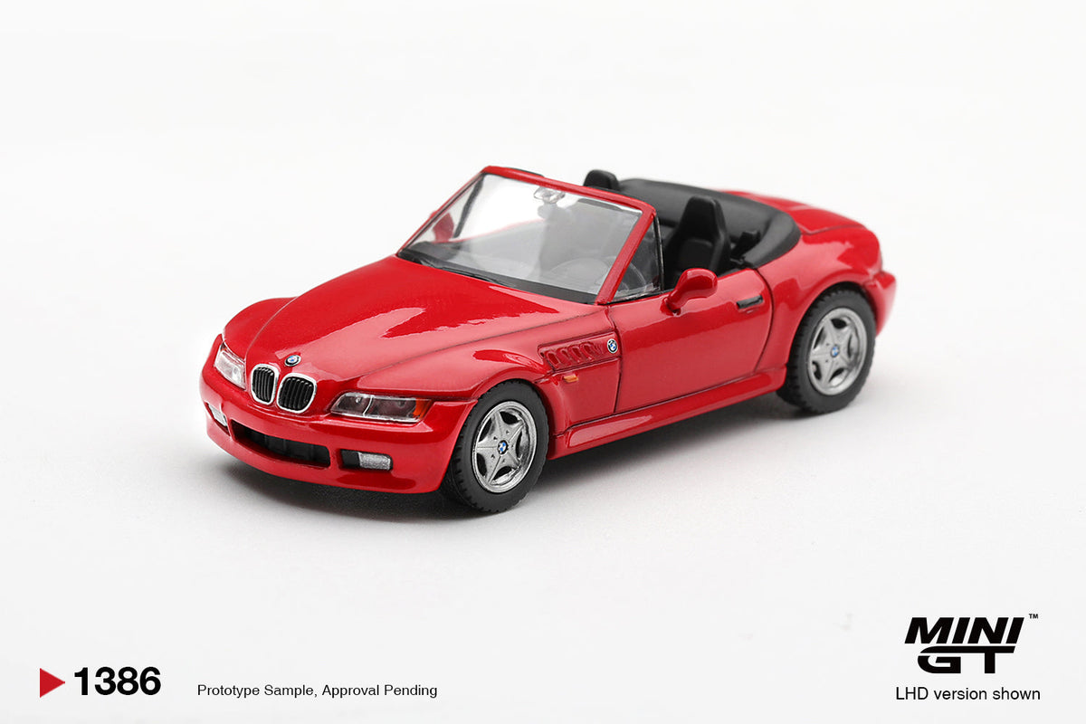 [PRÉCOMMANDE] Mini GT - BMW Z3 2.8i Hellrot 1998 - Échelle 1/64 MGT01386-L