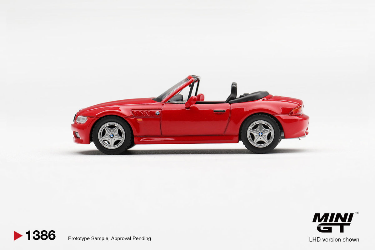 [PRÉCOMMANDE] Mini GT - BMW Z3 2.8i Hellrot 1998 - Échelle 1/64 MGT01386-L