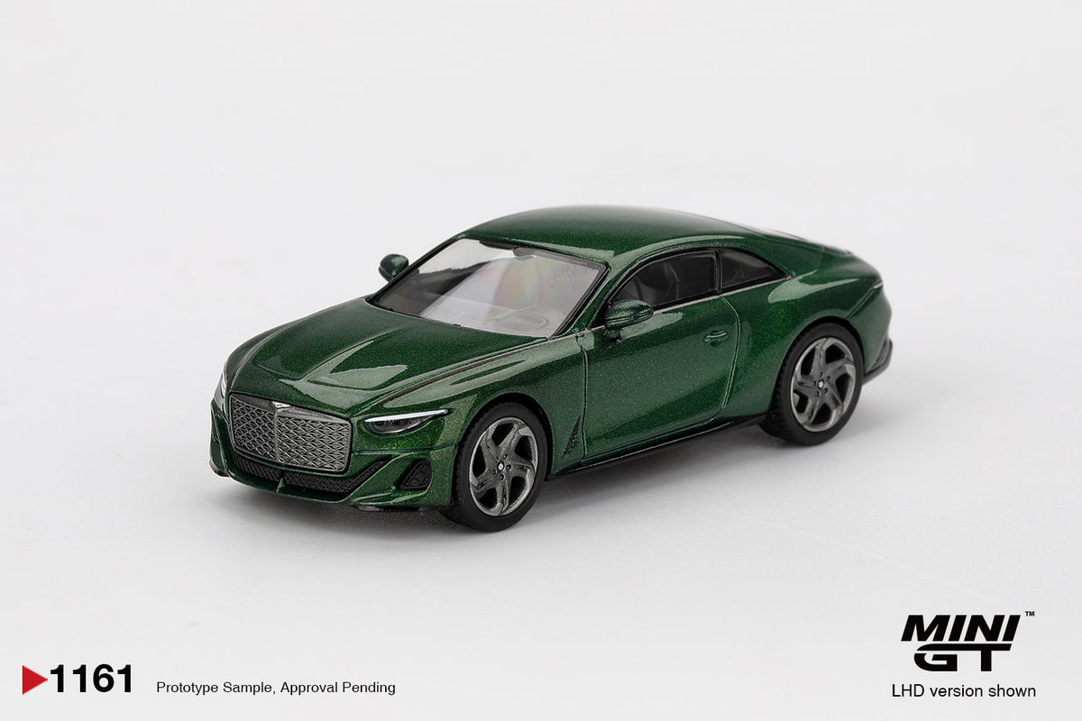 Mini GT - Bentley Batur Scarab Green 2023 - Scala 1/64 MGT01161-BL Blister Packaging