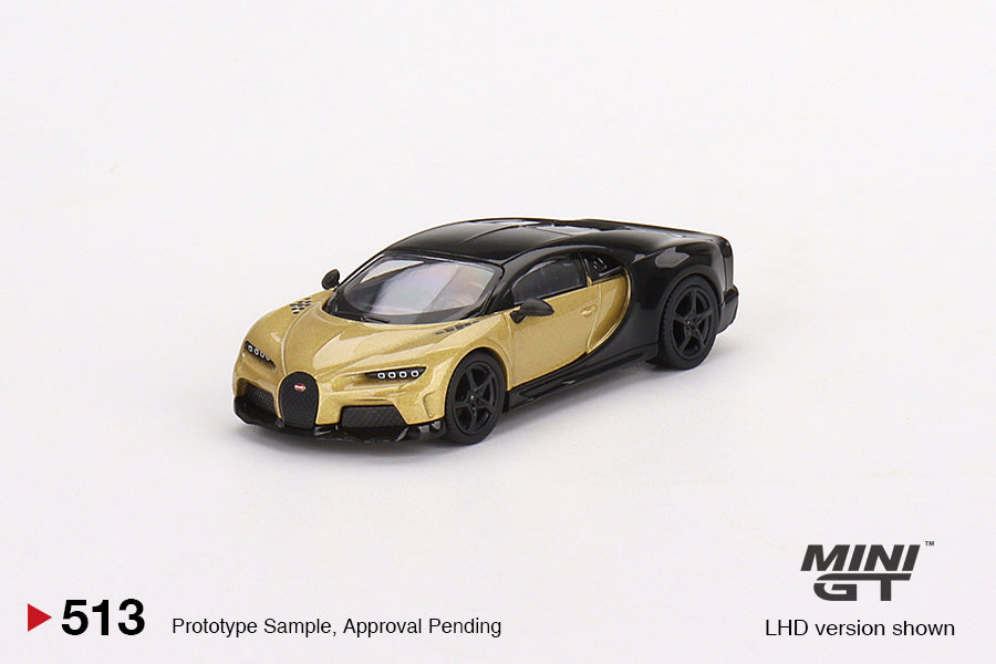 Mini GT - Bugatti Chiron Super Sport Gold - Scale 1/64 MGT00513-L