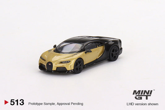 Mini GT - Bugatti Chiron Super Sport Gold - Scale 1/64 MGT00513-L