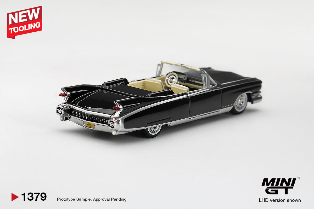 [PRE-ORDER] Mini GT - Cadillac Eldoradi Biarritz Black 1959- 1/64 Scale MGT01379-L