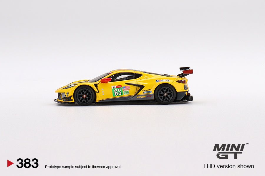 Mini GT - Chevrolet Corvette C8.R #63 2021 Le Mans 24 Hrs GTE PRO 2nd Place - Scala 1/64 MGT00383-L