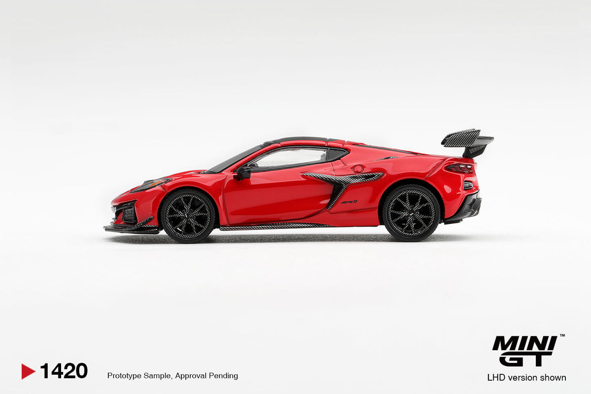 [PRE-ORDER] Mini GT - Chevrolet Corvette ZR1 Torch Red - 1/64 Scale MGT01420-L