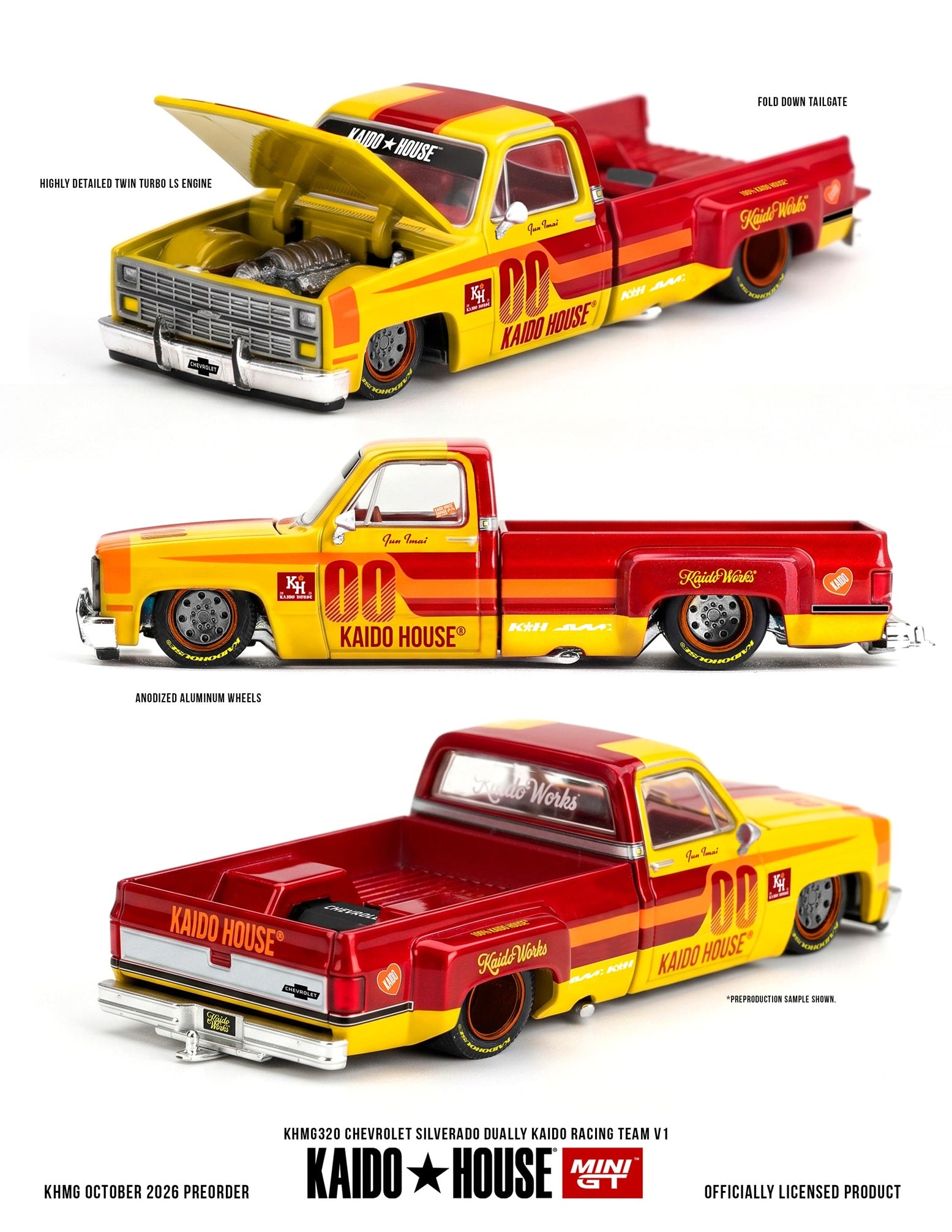 MINIGT KAIDO HOUSE 1/64 シルバラード スタンスネーション MINI GT - KAIDO HOUSE – 1-64 Specialist