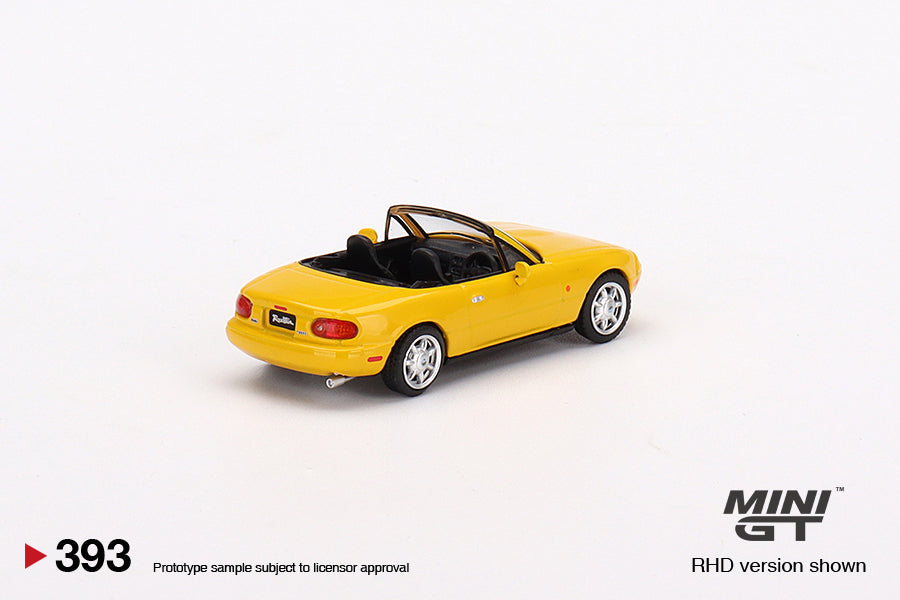Mini GT - Eunos Roadster Sunburst Yellow - Scala 1/64 MGT00393-R