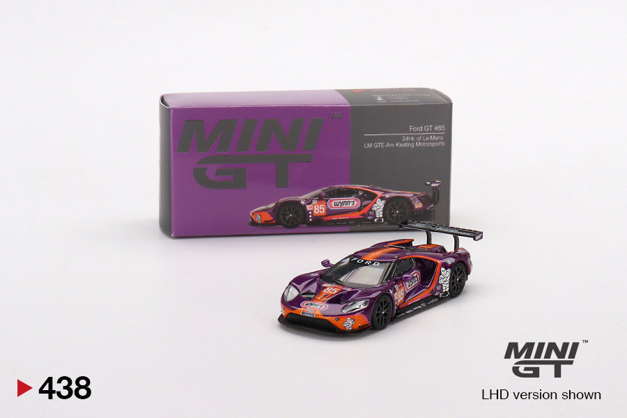 Mini GT - Ford GT #85 2019 24 Hrs of Le Mans LM GTE-Am - Scala 1/64 MGT00438-L