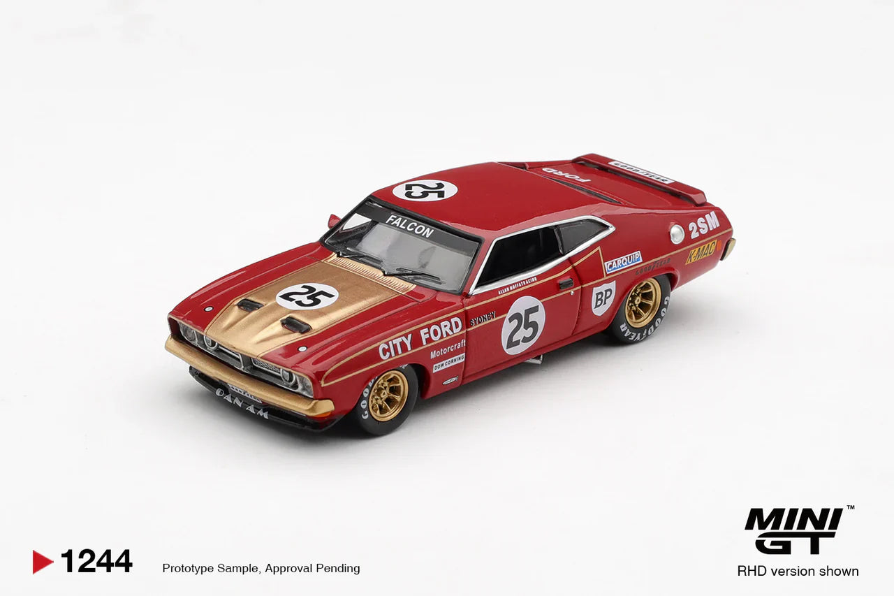 [PRÉCOMMANDE] Mini GT - Ford XB Falcon GT - n° 25, Allan Moffat - Ian « Pete » Geoghegan - 1975 Bathurst 1000 - Échelle 1/64 MGT01244-R