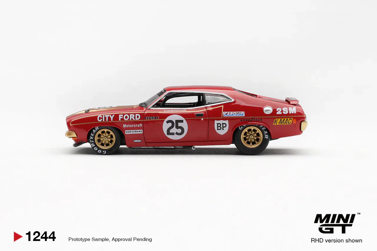 [PRÉCOMMANDE] Mini GT - Ford XB Falcon GT - n° 25, Allan Moffat - Ian « Pete » Geoghegan - 1975 Bathurst 1000 - Échelle 1/64 MGT01244-R