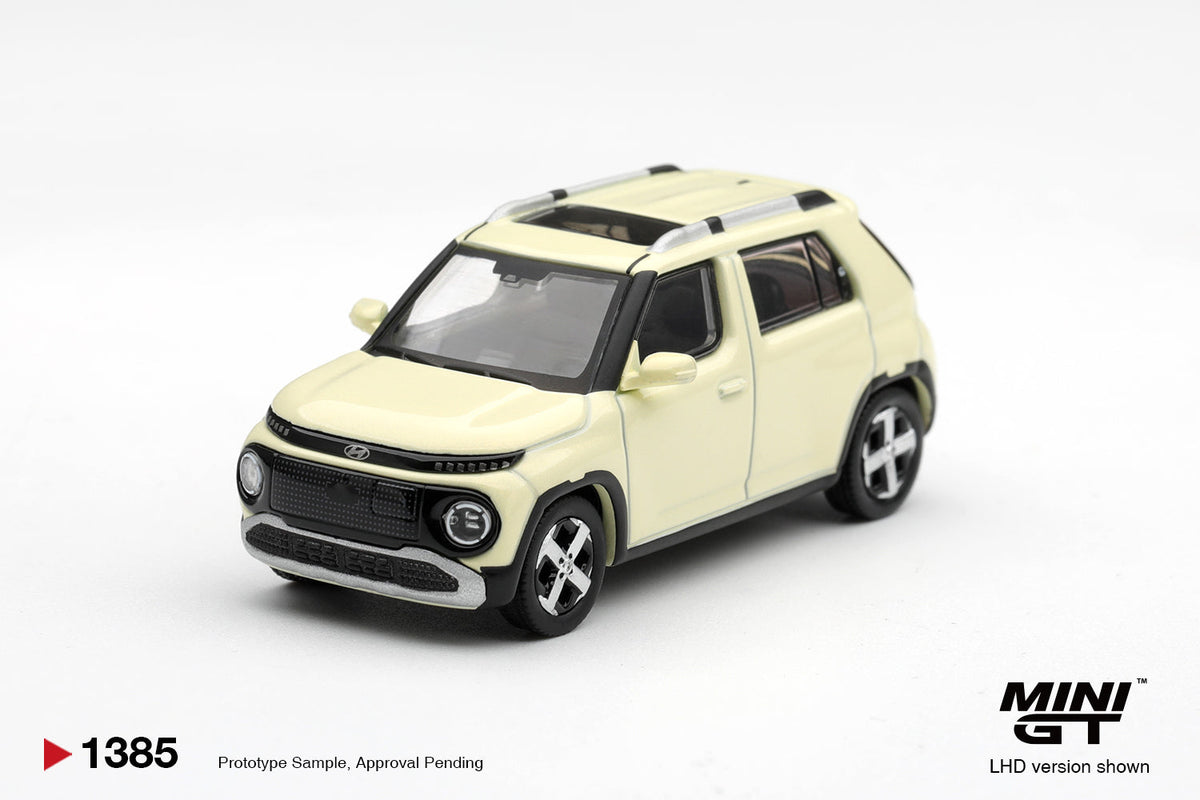 [PRE-ORDER] Mini GT - Hyundai Casper Butter Cream Yellow Pearl - Scala 1/64 MGT01385-L