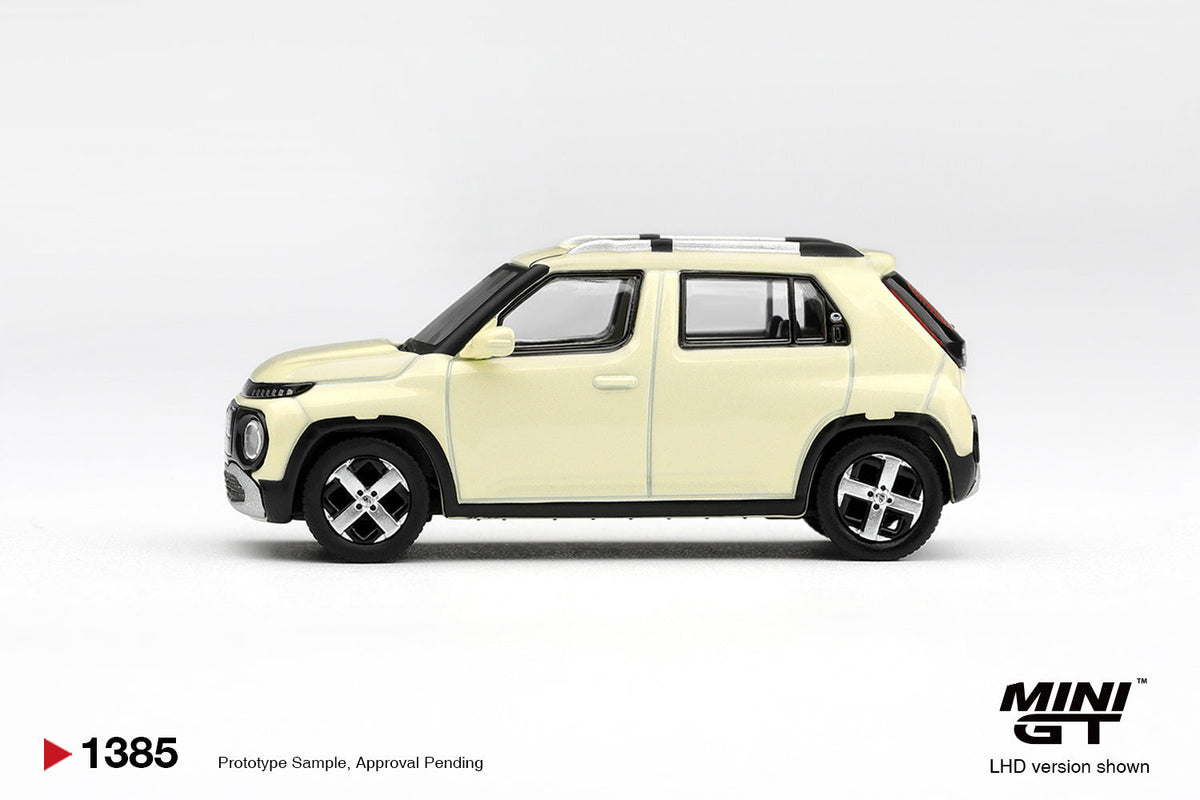 [PRE-ORDER] Mini GT - Hyundai Casper Butter Cream Yellow Pearl - Scala 1/64 MGT01385-L