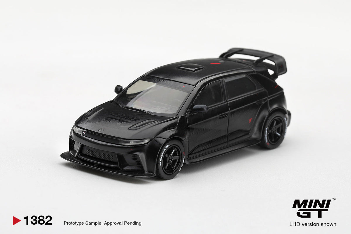 [PRÉCOMMANDE] Mini GT - Hyundai Ioniq SN RS 01T Stealth 2025 - Échelle 1/64 MGT01382-L