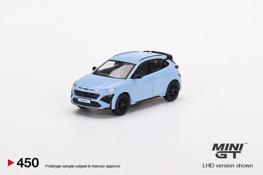 Mini GT - Hyundai KONA N Performance Blue - Scala 1/64 MGT00450-L