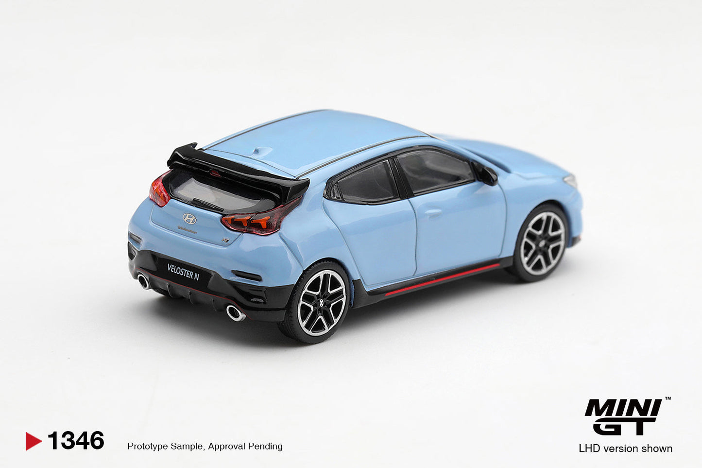 [PRE-ORDER] Mini GT - Hyundai Veloster N Performance Blue - 1/64 Scale MGT01346-L