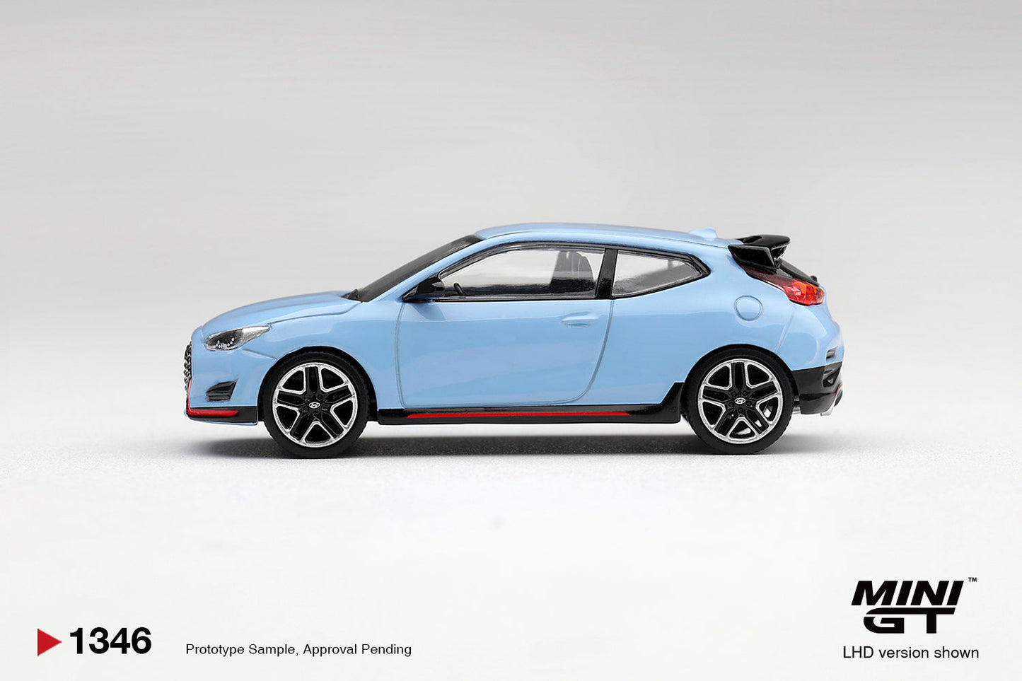 [PRE-ORDER] Mini GT - Hyundai Veloster N Performance Blue - 1/64 Scale MGT01346-L