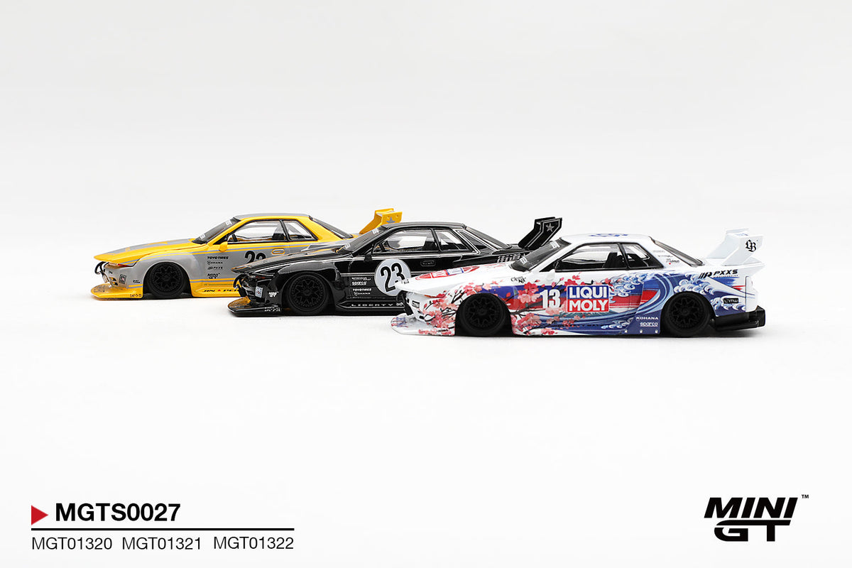 [PRE-ORDER] Mini GT - INOZETEK x Liberty Walk R32 Set 2026 Show Edition 3 CARS SET 2026 - Scala 1/64 MGTS0027