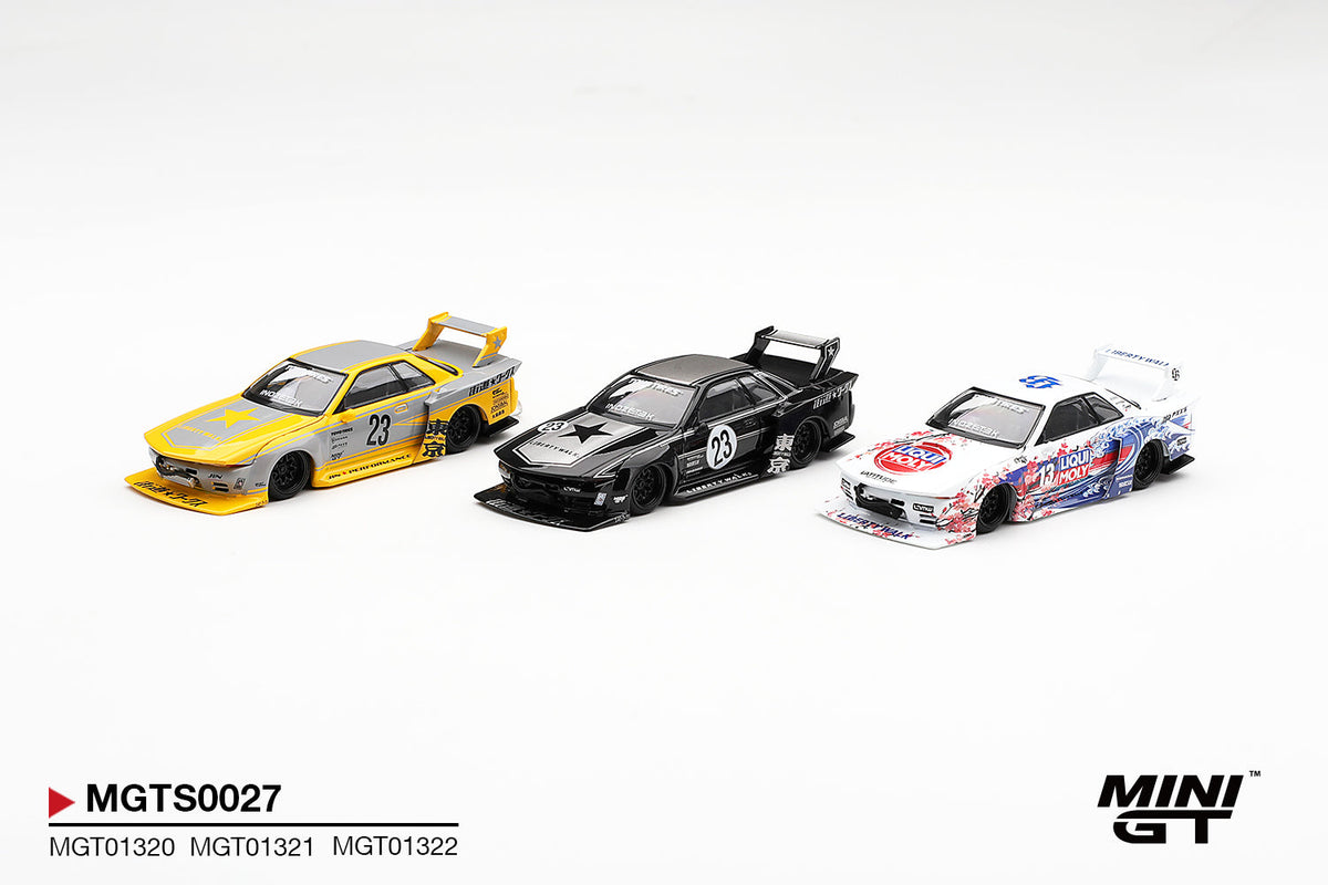 [PRE-ORDER] Mini GT - INOZETEK x Liberty Walk R32 Set 2026 Show Edition 3 CARS SET 2026 - Scala 1/64 MGTS0027