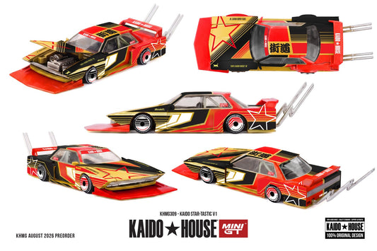 [PRE-ORDER] Mini GT - KAIDO STAR TASTIC V1 1985 - Kaido House - 1/64 Scale KHMG309